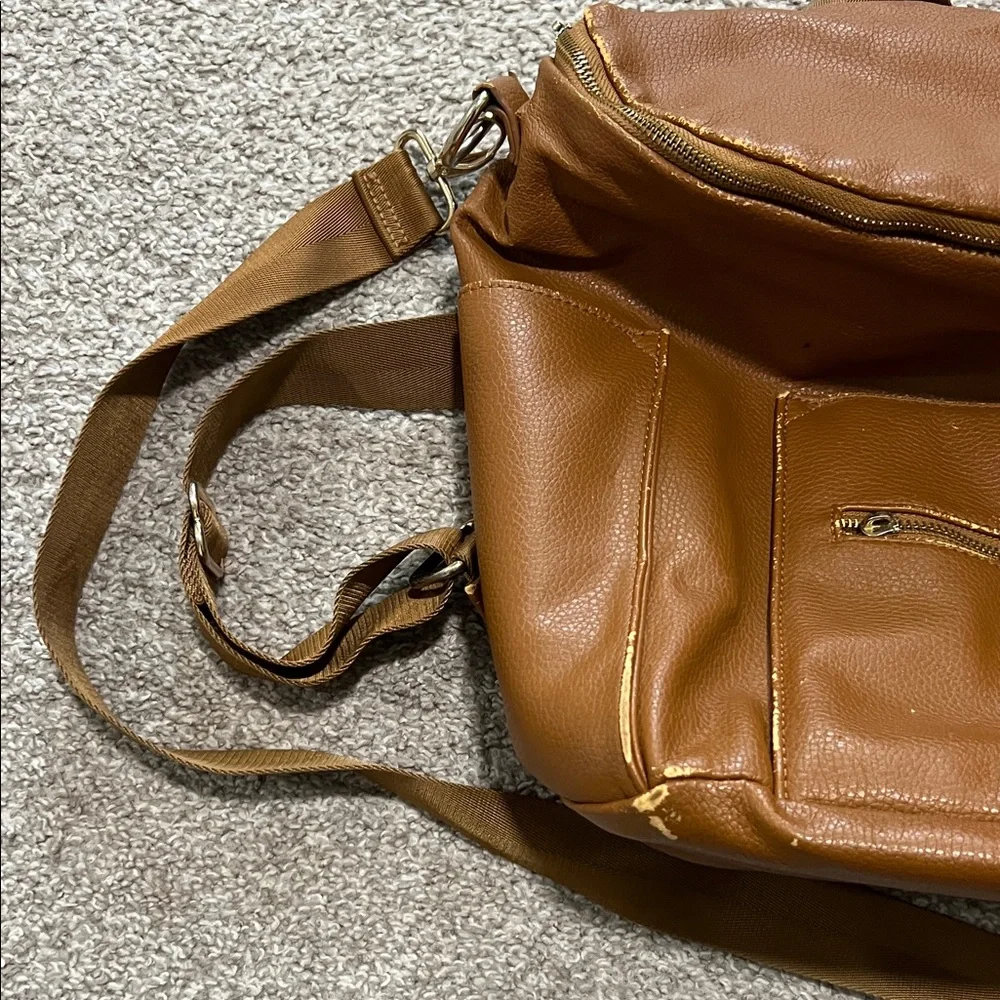 Fawn Design Tan Messenger Bag baby diaper backpack